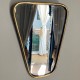 20 cm trapeze brass mirror