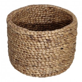 D 27 cm water hiacinth round basket