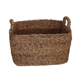 Panier rigide en jacinthe d'eau H 25 cm (PM)