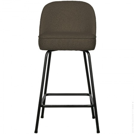 Warm green Vogue bar stool