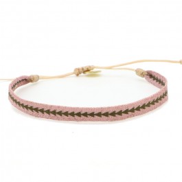 Argentinas old pink khaki bracelet