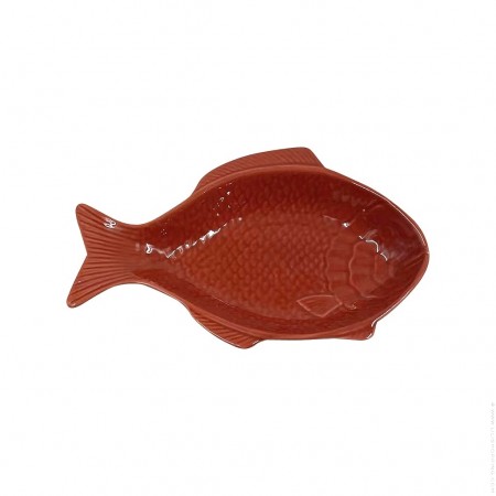 Terracotta fish cup / tray