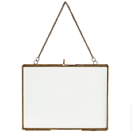 Hanging photo frame with a chain 20 x 15 cm 