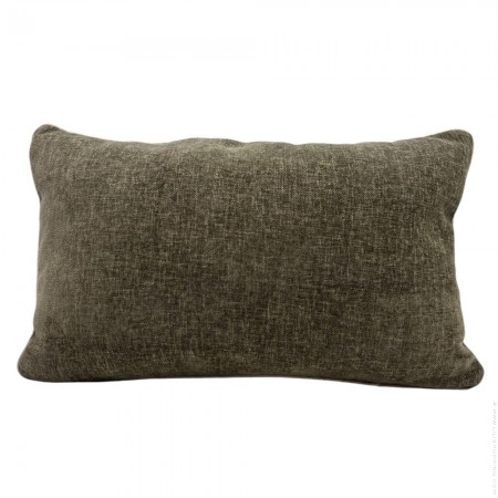 Sheared khaki 35 x 50 cushion