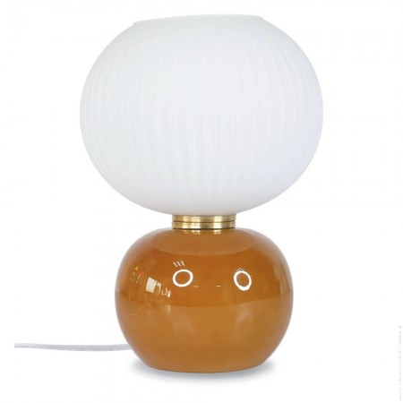 Lampe Adonis marron D25 cm