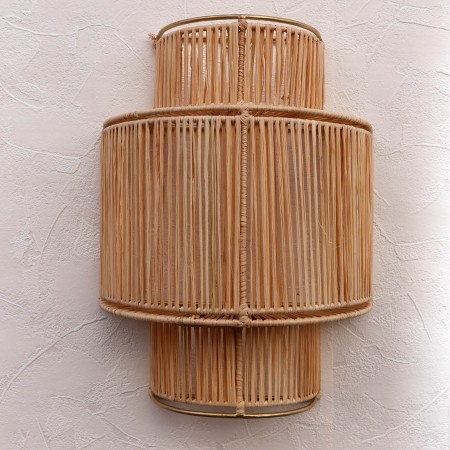 XS golden fringes wall lamp