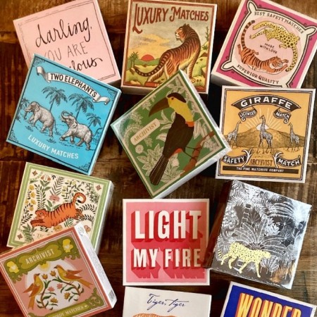 Luxury Matches (Square Matchboxes) - Archivist Gallery – BfD Bee